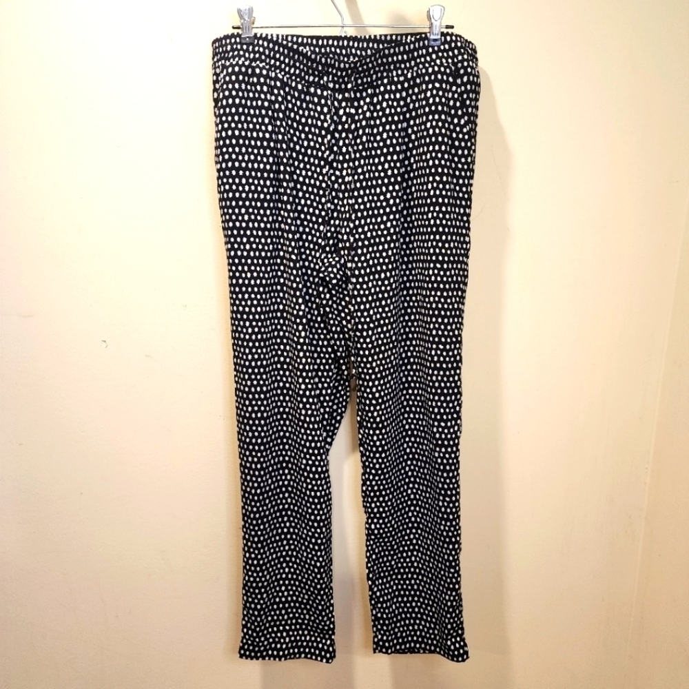 ZAC and RACHEL black and white casual  Straight legs pants size L